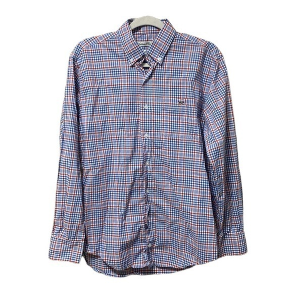 EUC Southern Point Firework Check Shirt